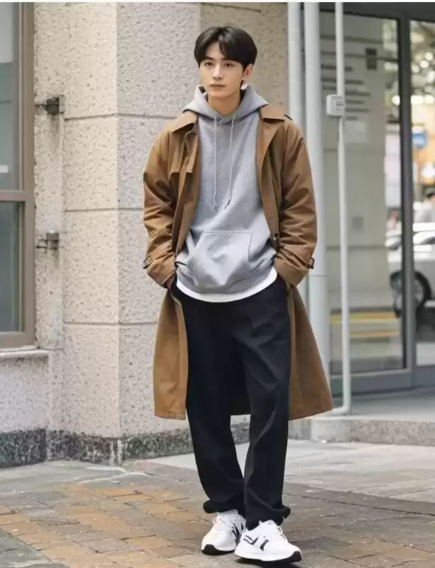 170微胖男生秋季通勤穿搭色彩指南：选色技巧提升魅力