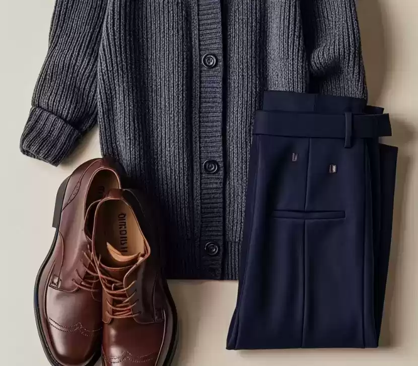 170微胖男生秋季通勤穿搭色彩指南：选色技巧提升魅力