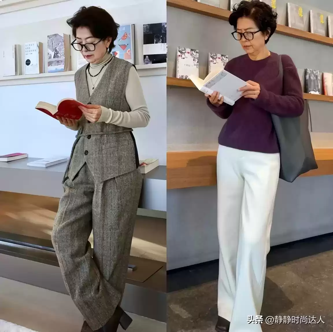 50岁女性优雅穿搭指南：告别装嫩误区，三原则塑造高级气质