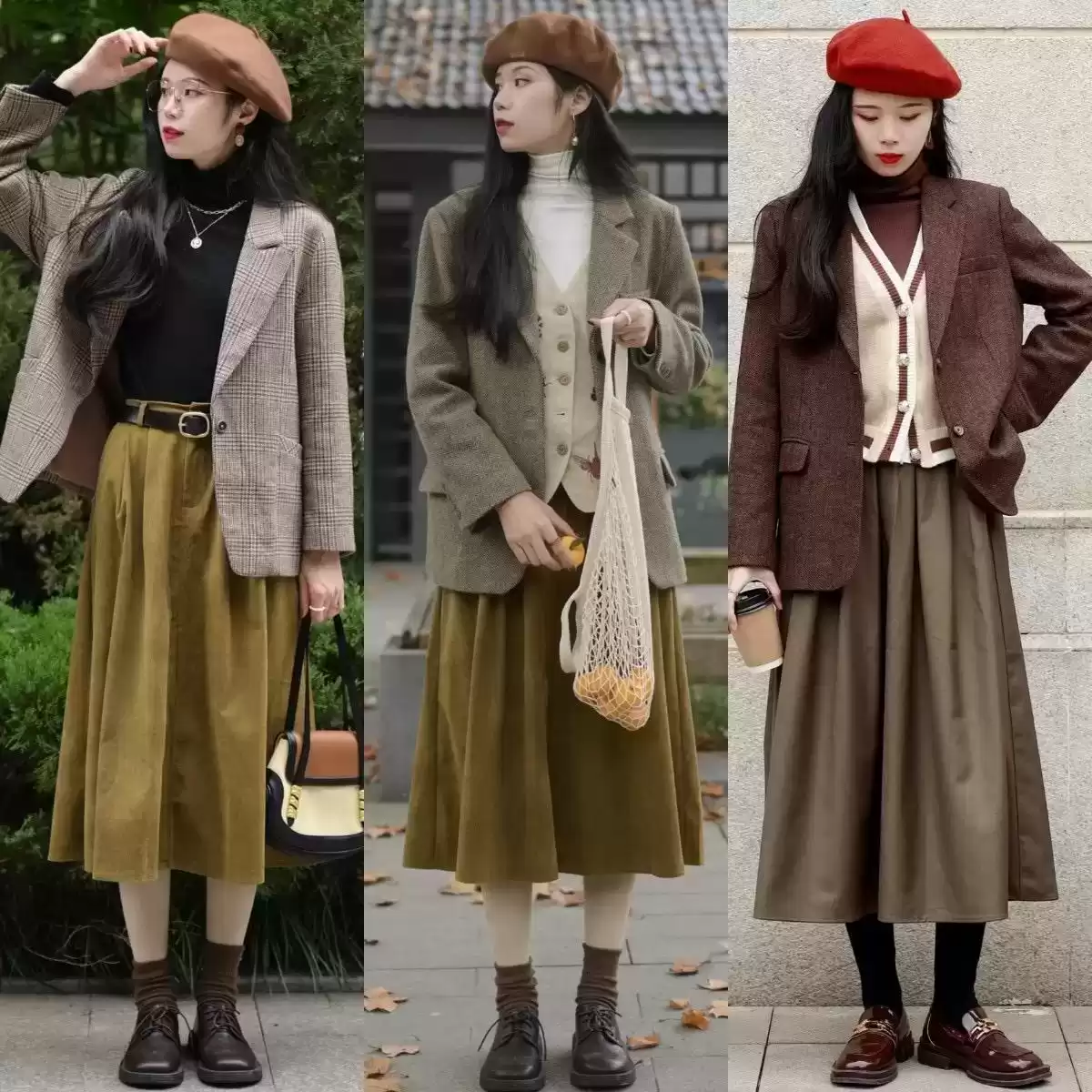 矮个子的女生穿衣搭配 这才是“小个子”该学的穿法：裙长过膝，裤长露踝，时髦又显腿长