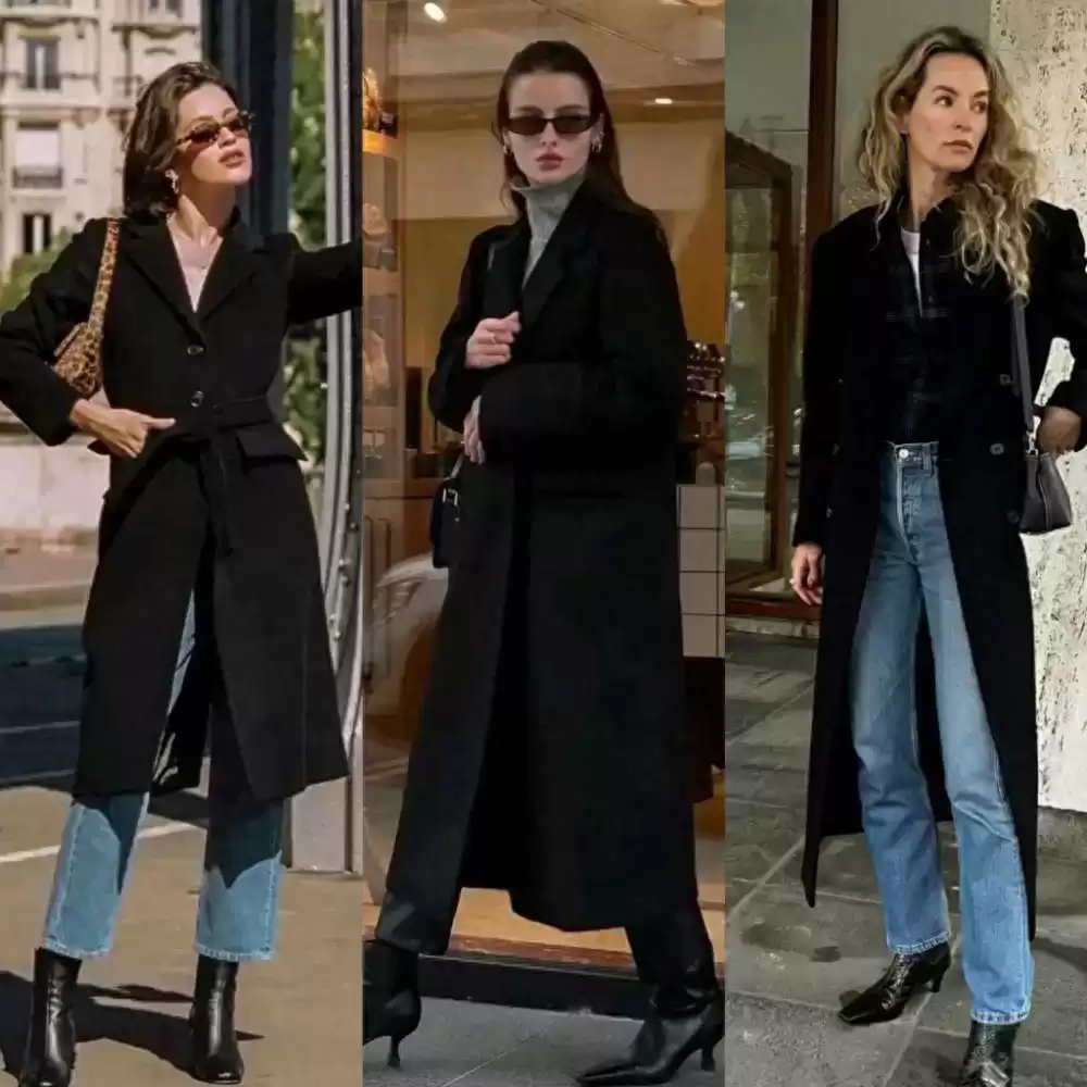 冬季女性穿搭指南：大衣与短靴的绝妙搭配，尽显高级时髦感