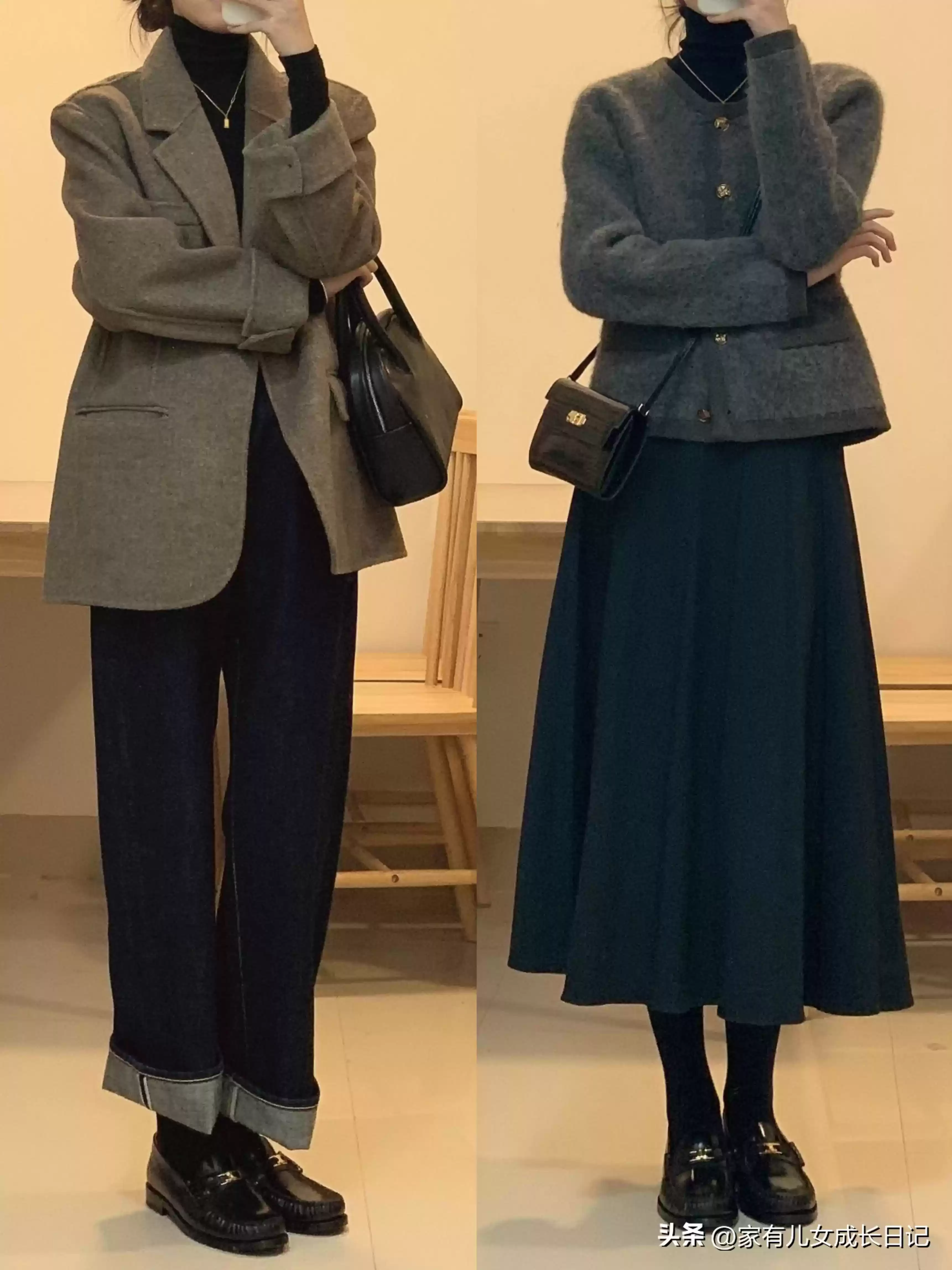 秋冬温柔实穿风穿搭指南：可爱到知性，每日不重样