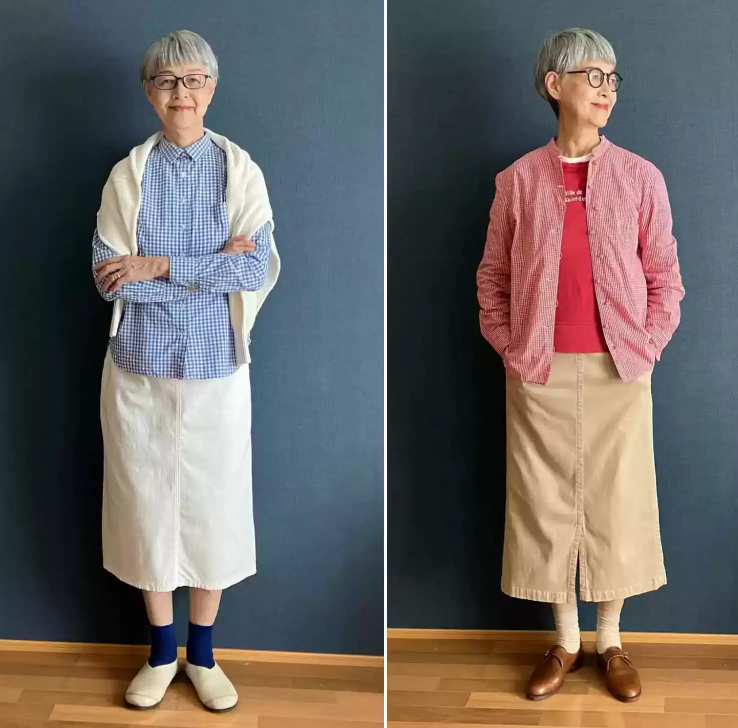 短发女孩穿搭秘诀：日本主妇的显高洋气造型解析