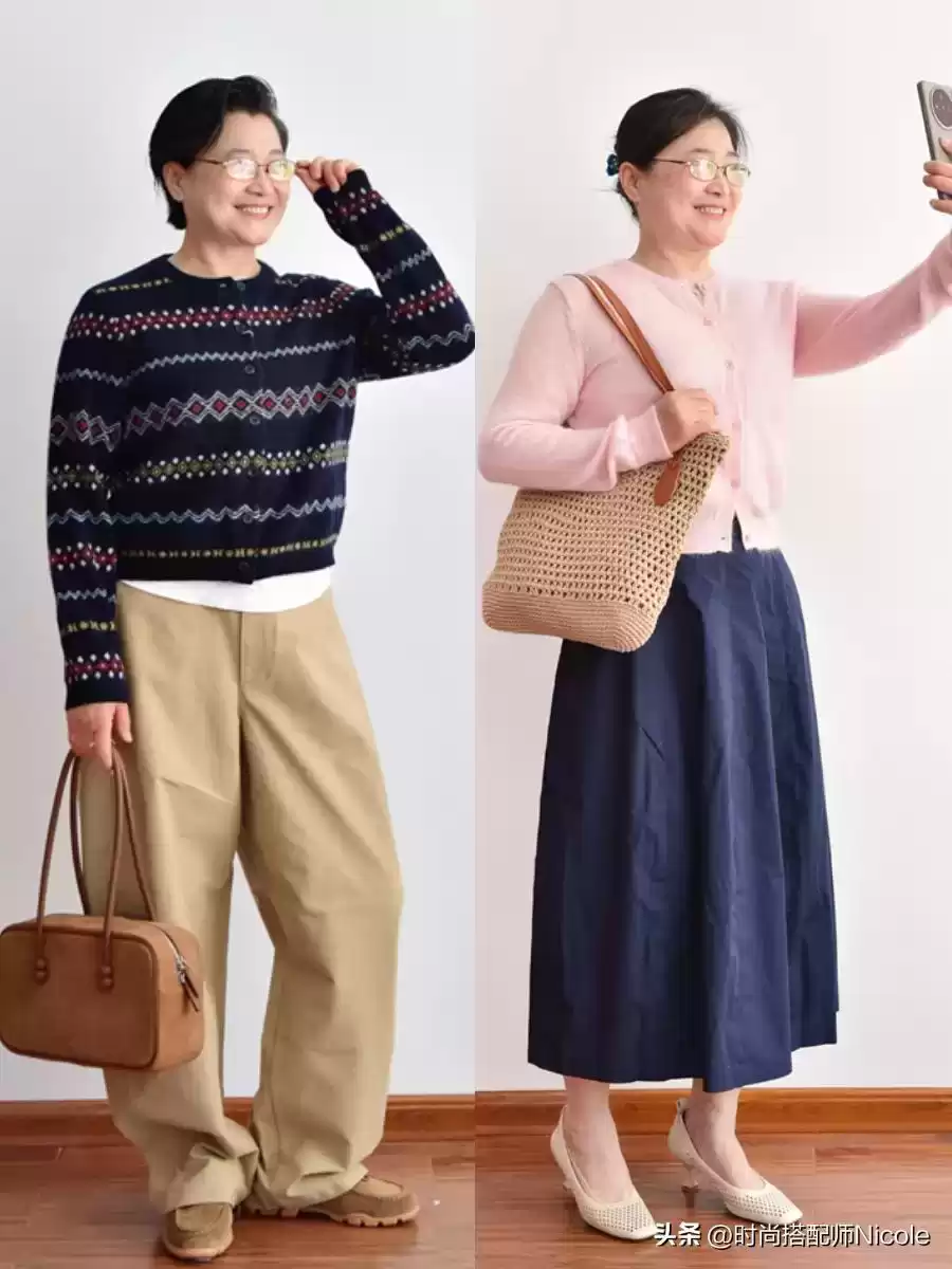 微胖女性穿搭指南：130斤阿姨的实用风格蜕变