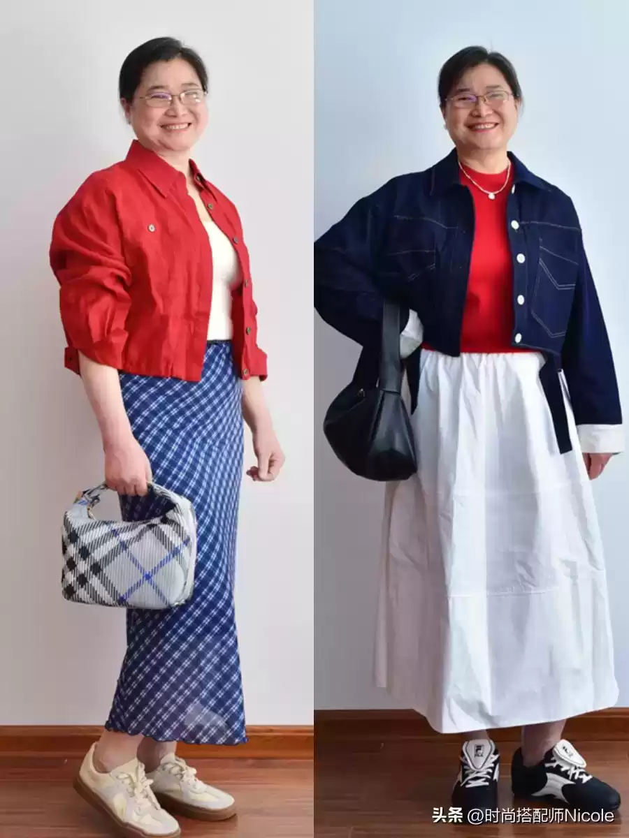 微胖女性穿搭指南：130斤阿姨的实用风格蜕变