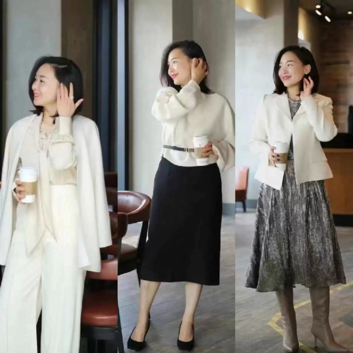 35岁微胖小个子女生春季穿搭指南:27套优雅显瘦搭配