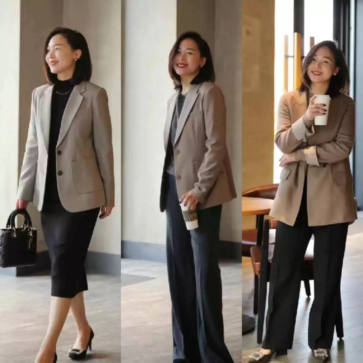 35岁微胖小个子女生春季穿搭指南:27套优雅显瘦搭配