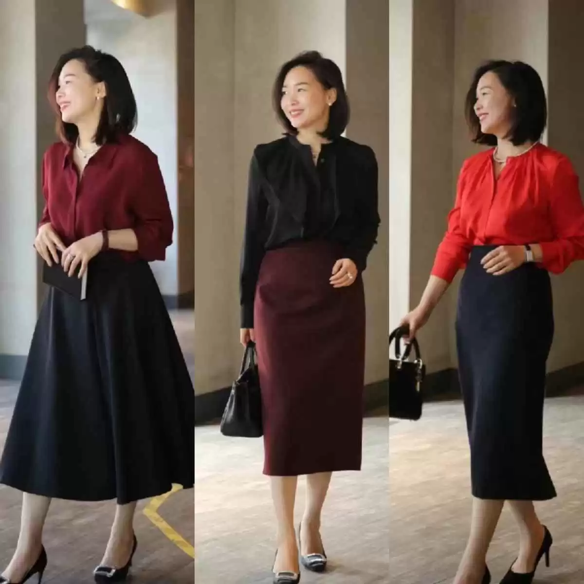 35岁微胖小个子女生春季穿搭指南:27套优雅显瘦搭配