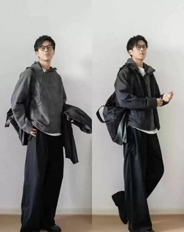 皮肤暗沉男生冬季穿搭指南：4大色系技巧，不费脑轻松变型男