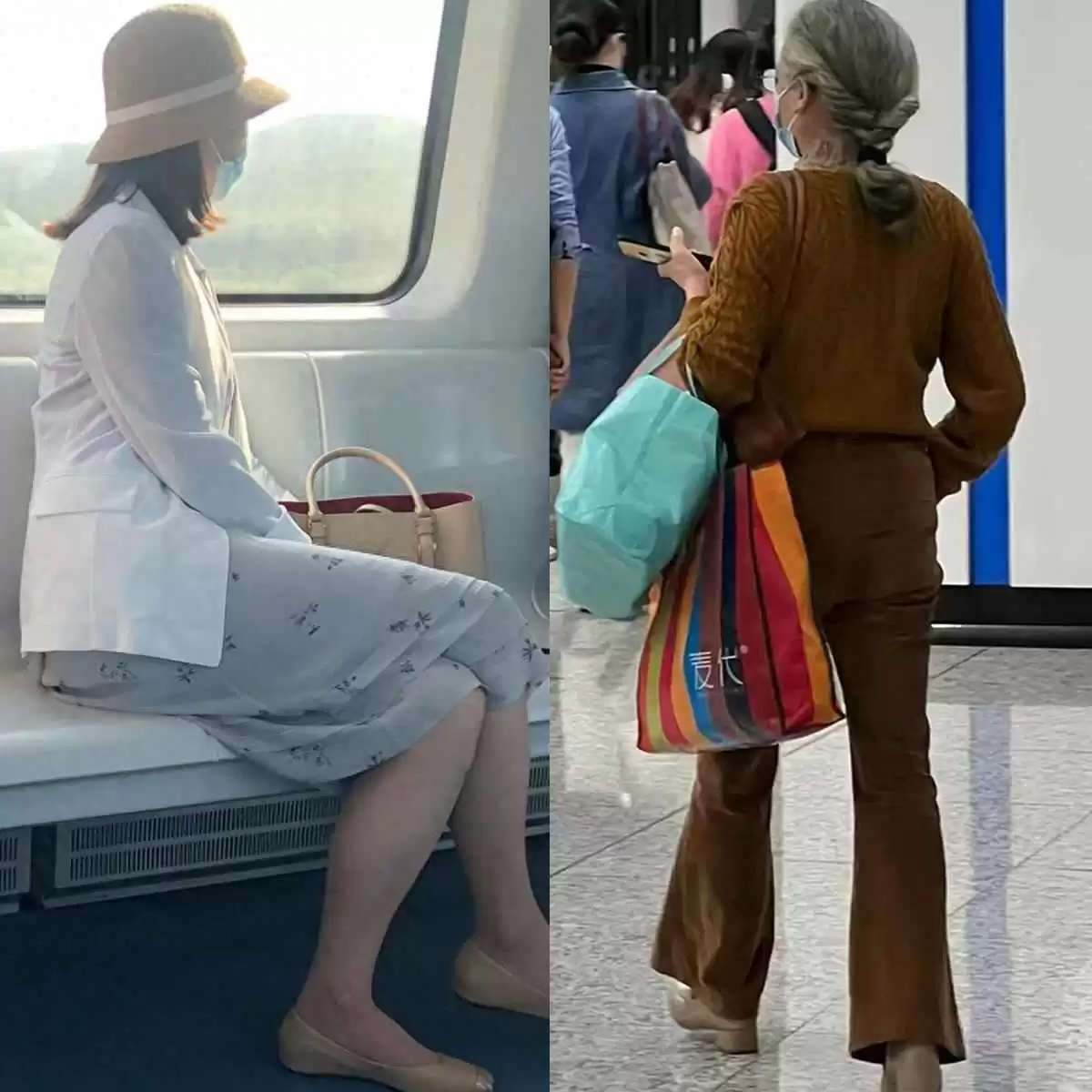 上海地铁奶奶穿搭大揭秘:会穿与不会穿的差距到底有多大?