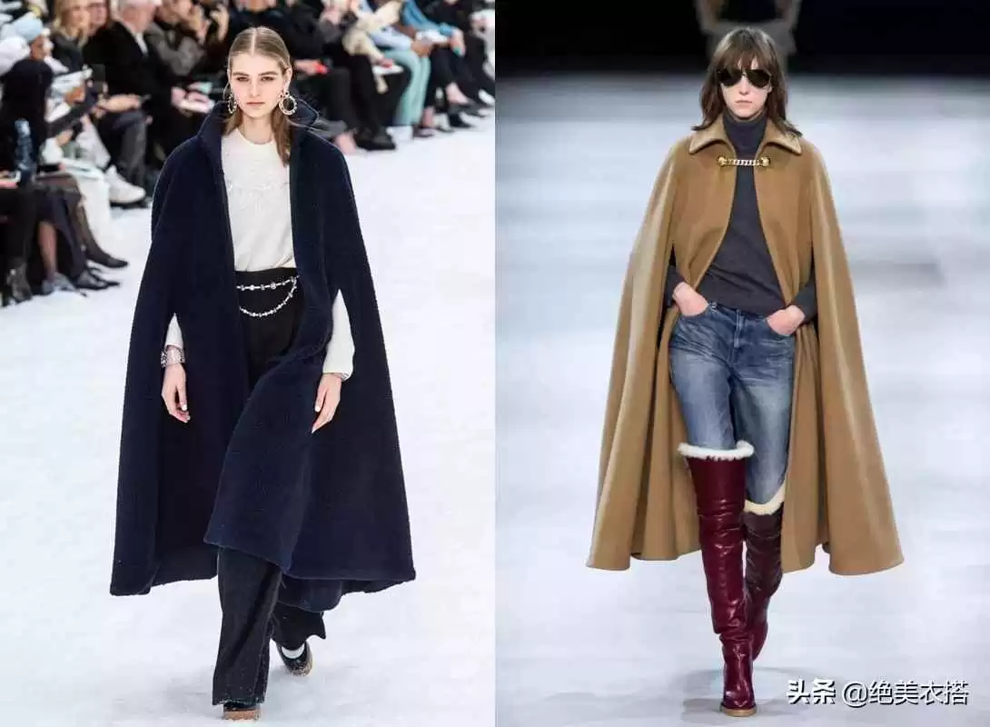 斗篷穿衣搭配 秋冬的“披肩斗篷”有多时髦?解锁斗篷魔法穿搭,显瘦又高级