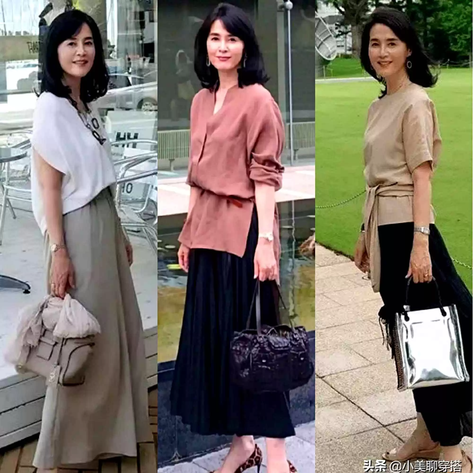 中年女人聚会穿搭技巧:得体又高级,轻松抢占C位