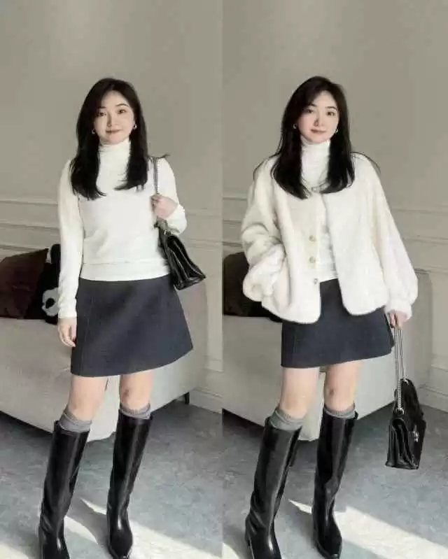 微胖才是黄金身材！博主亲授简约高级气质穿搭术
