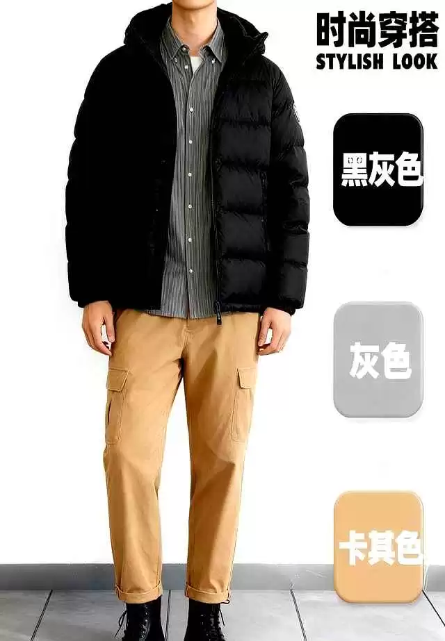 男高中生秋冬穿搭配色宝典:10套高级感造型配色秘诀