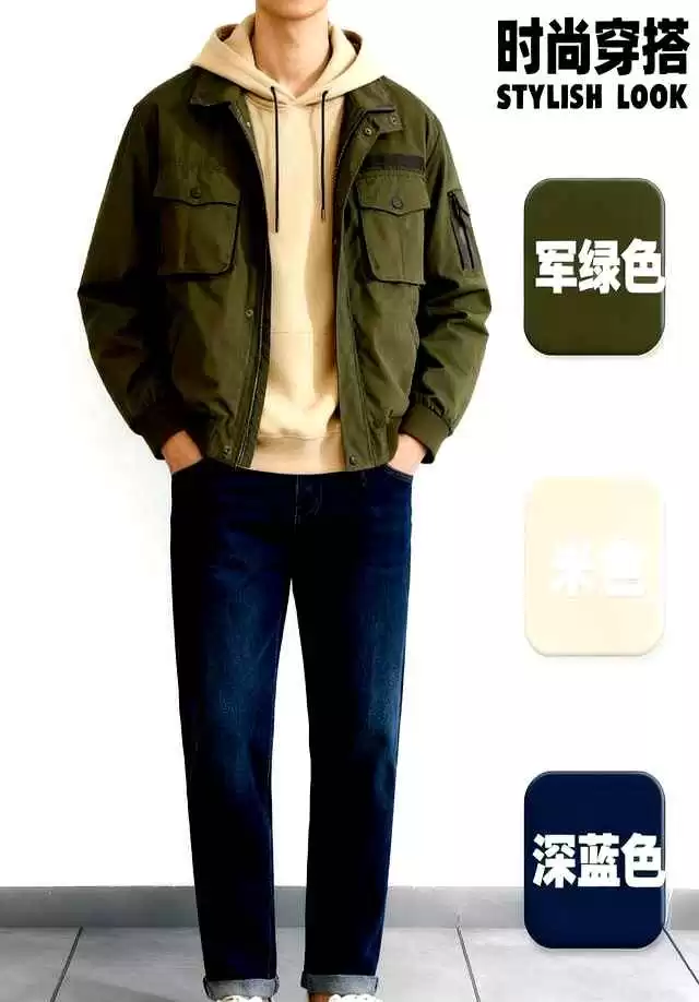 男高中生秋冬穿搭配色宝典:10套高级感造型配色秘诀