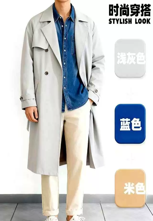 男高中生秋冬穿搭配色宝典:10套高级感造型配色秘诀