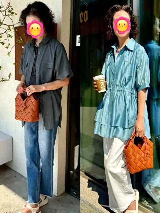 妈妈夏季穿衣搭配指南：告别T恤大妈衫，这4款夏衫更时尚洋气