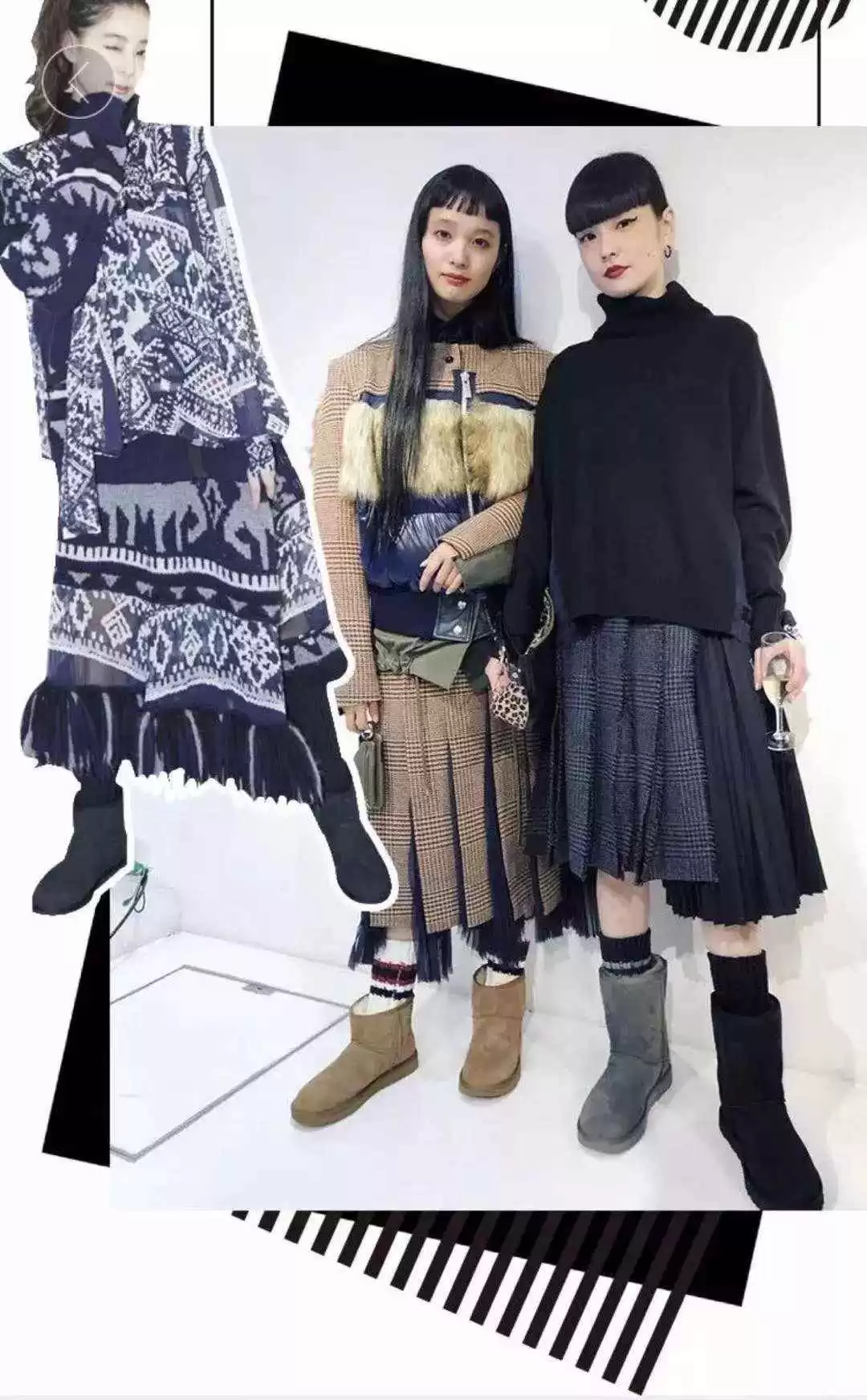 ugg怎么穿衣搭配 如何把UGG穿得时髦?5个小技巧+1个最新穿搭,保暖靓丽出街