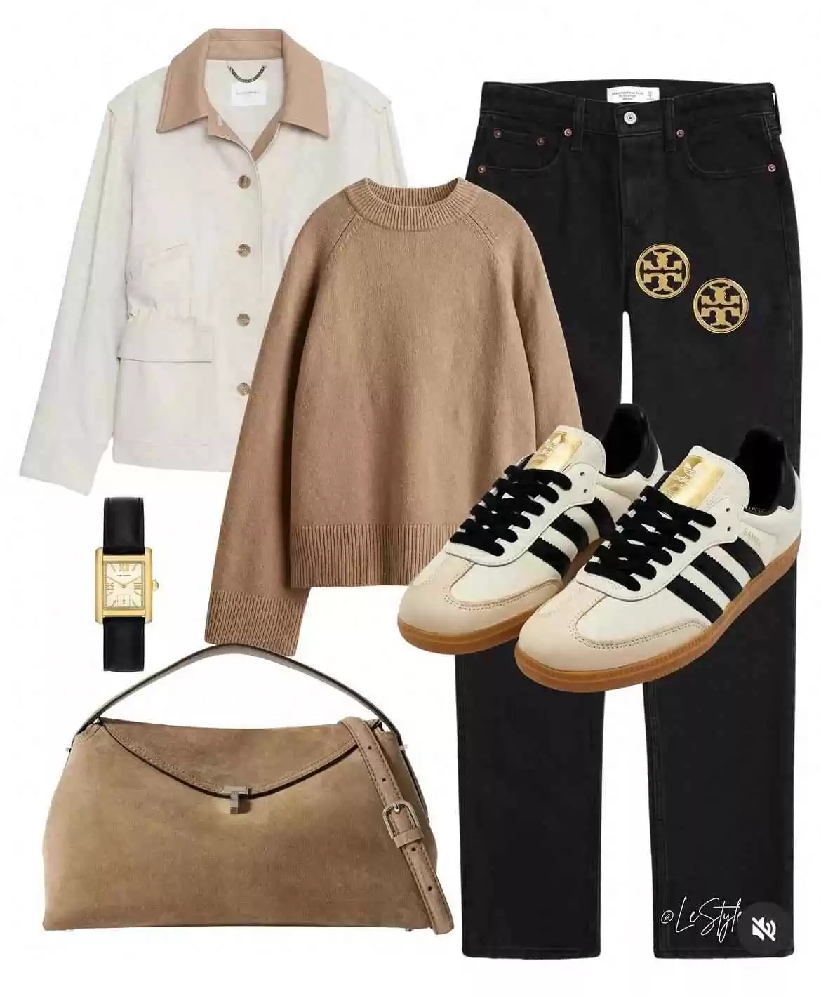 学穿衣搭配不再难：6套穿搭模板直接抄，穿衣好看超简单