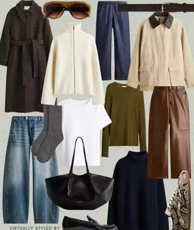 一周穿搭不发愁：用9件衣服轻松打造9套不重样造型，让时尚变简单