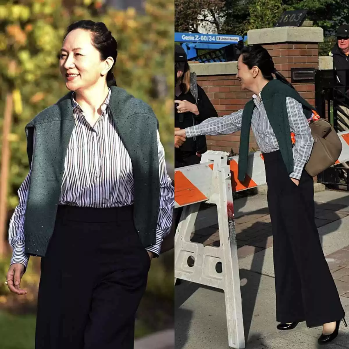 名媛穿衣搭配指南:跟孟晚舟学简约高级感,不追潮流更显气质