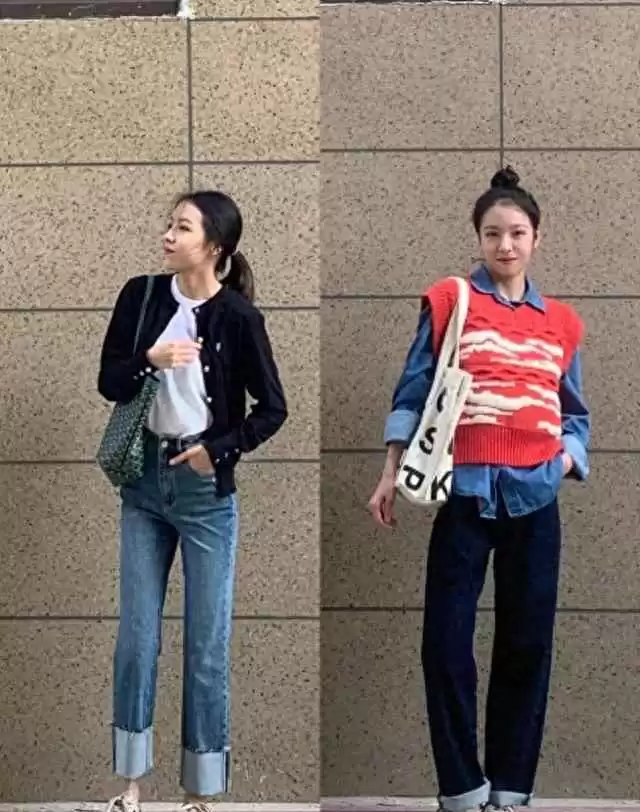 牛仔裤穿搭秘籍:6个实用技巧让你瞬间拥有大长腿 牛仔裤最新拼接设计展示