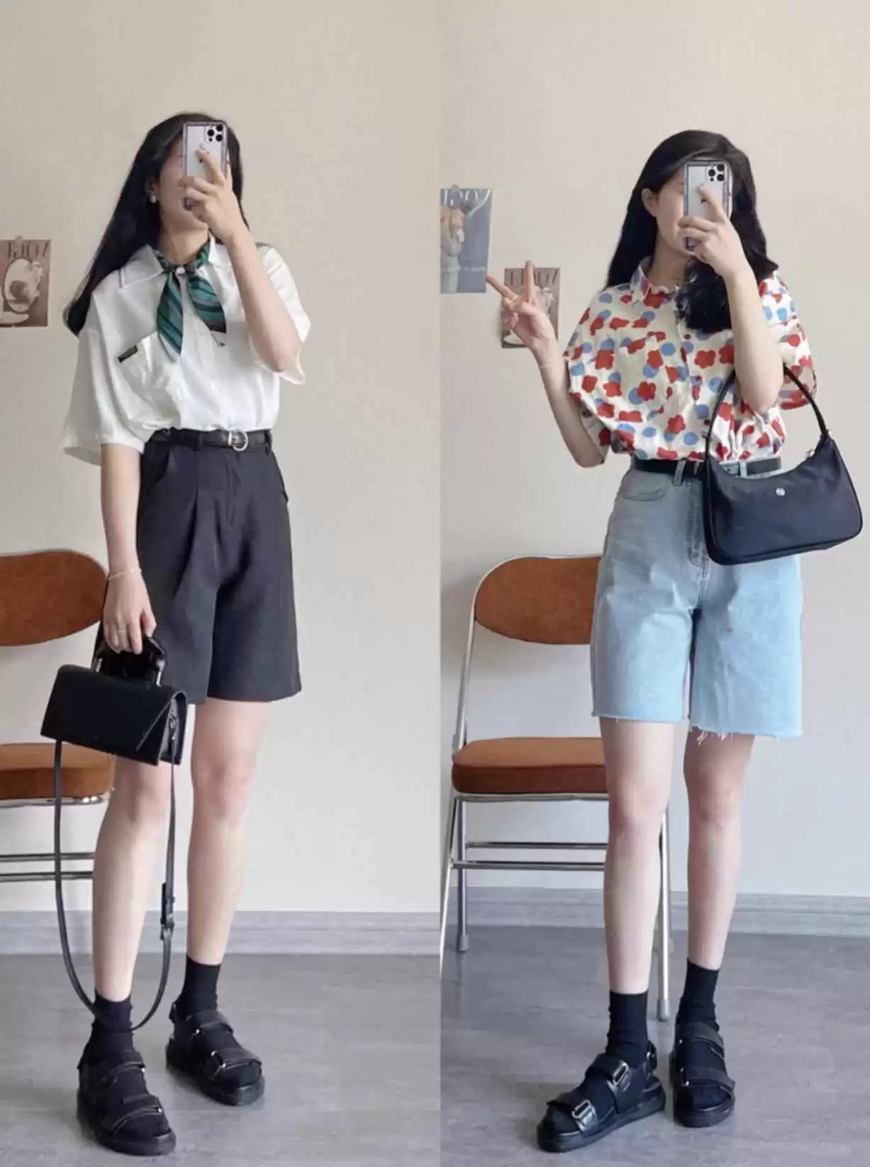 夏日防晒衬衫穿搭宝典:一衣多穿,轻松应对高温天