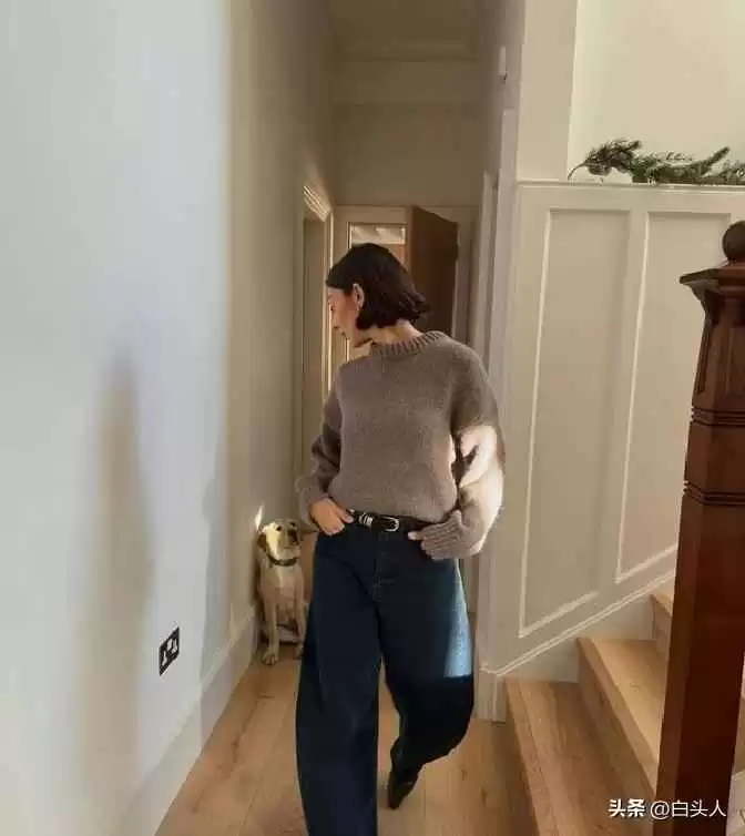 梨形身材救星!弯刀裤秋冬穿搭全攻略,胯宽腿粗一键隐形