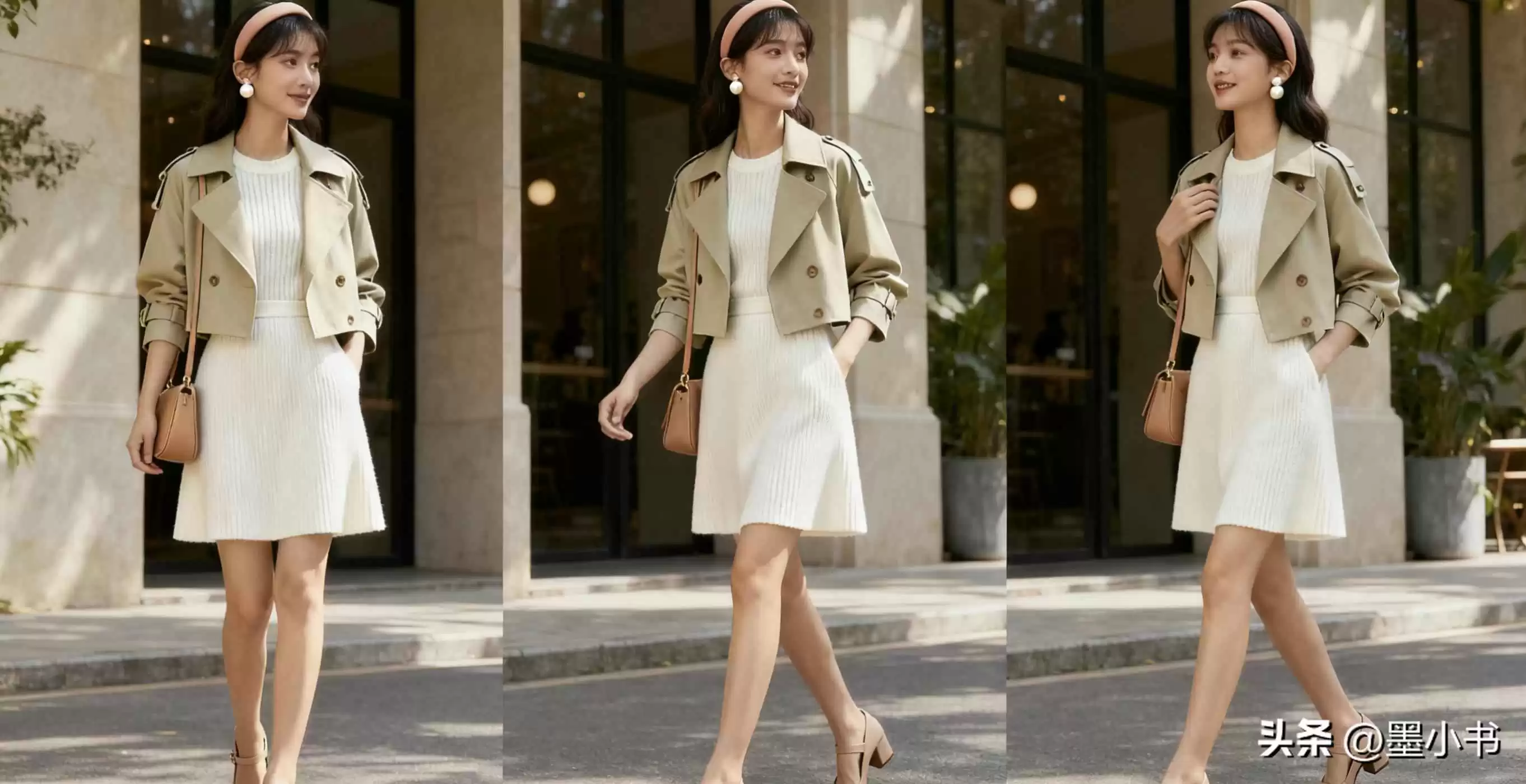 穿衣服休闲怎么搭配?3套“不费力显气质”穿搭方案:通勤约会休闲直接抄
