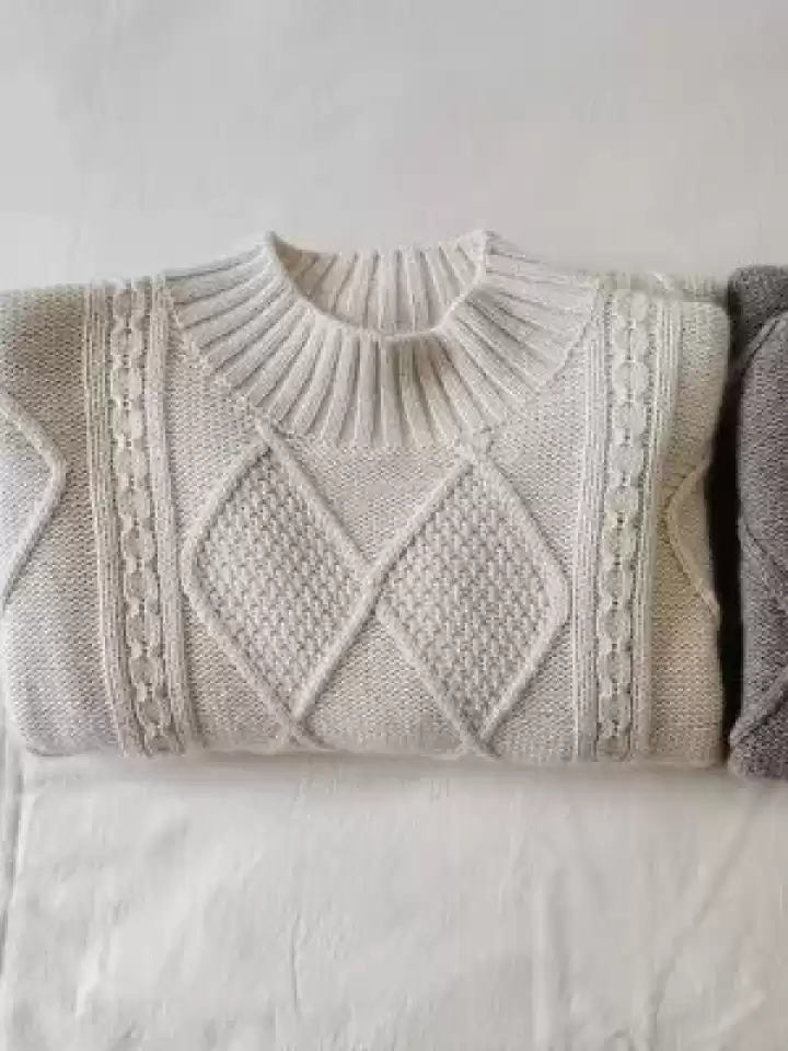 一针一线绕指柔：编织一件中式领毛衣，穿在身上的东方气韵