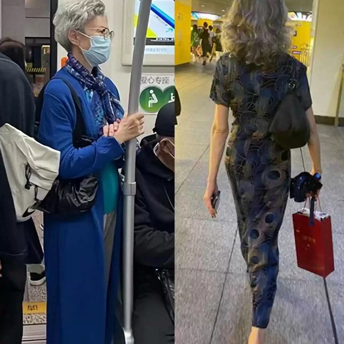 上海地铁奶奶穿搭大揭秘:会穿与不会穿,差距到底有多大