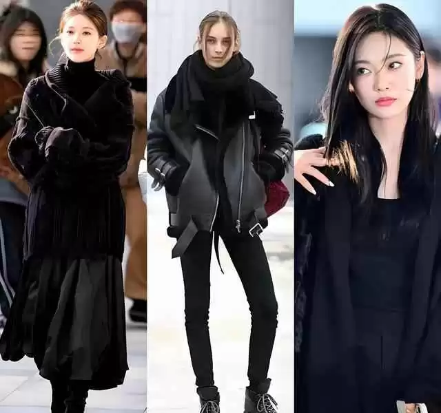 穿衣搭配全黑色 黑色让你穿出好气质,把黑色搭配好真的很时尚,还跟高级有个性