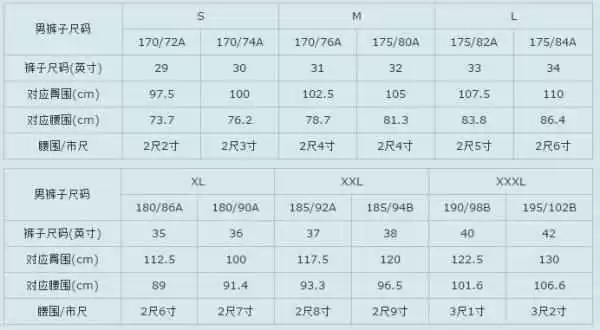 L这个字母到底代表啥尺寸搞懂这些不花冤枉钱