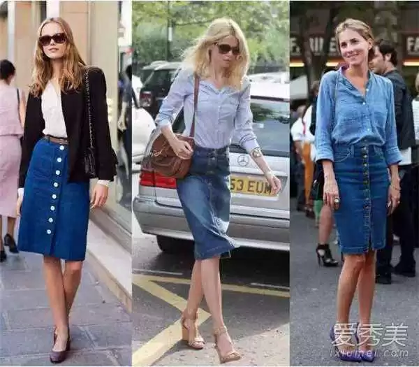 牛仔裙配鞋指南 穿出風格不用愁