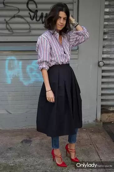 裙子配裤子穿搭全攻略 教你轻松穿出时髦层次感