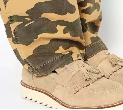 迷彩裤配鞋全攻略 从街头潮男到硬汉型男一步到位