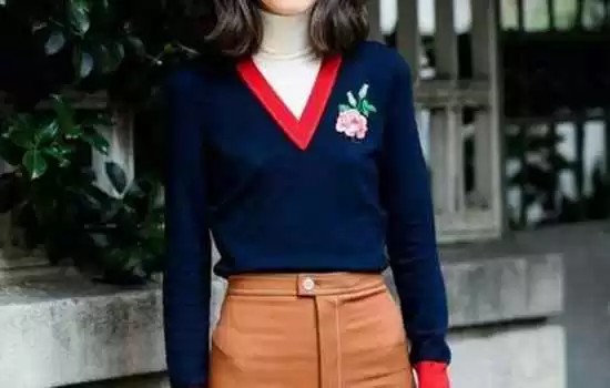 圆脸选对领子堪比换头术 这几款领型让你告别大饼脸 圆脸选对领子堪比换头术 这几款领型让你告别大饼脸