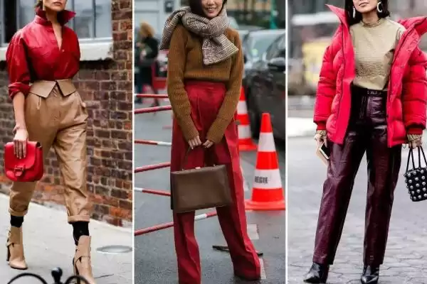 红色穿搭别发愁 这几个配色方案让你美得出众