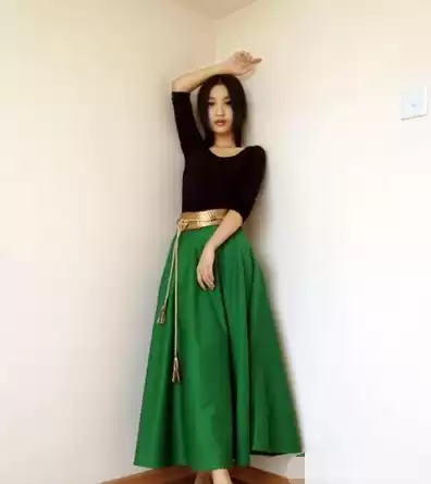 绝了墨绿这么搭美翻天